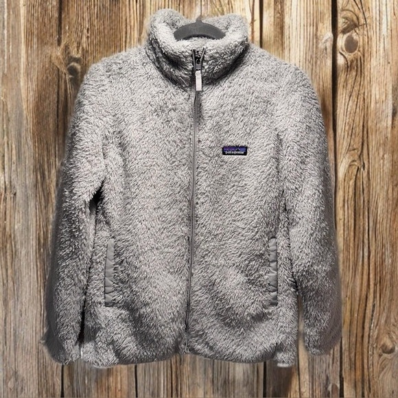 Patagonia Women's Los Gatos Fleece Jacket, Salt Grey Size Small Style #25212 EUC - Picture 1 of 11